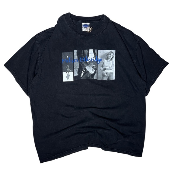 Melissa Etheridge Tour T Shirt XL 2001 Live and Alone Concert Tee Cygnus Vintage - Picture 8 of 8